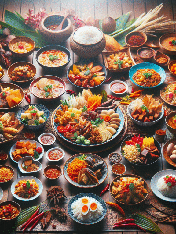 Kelezatan Makanan Nasional Indonesia yang Mendunia