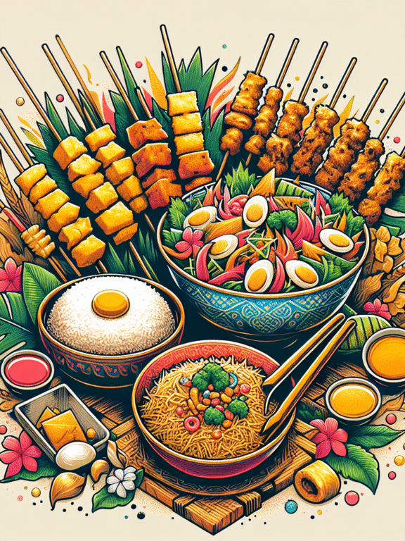 Inspirasi Kreatif: Mewarnai Gambar Makanan Tradisional Indonesia untuk
