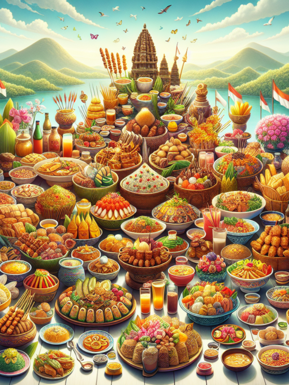 Kuliner Nusantara: Ragam Makanan Khas dari 34 Provinsi Indonesia dan Asal