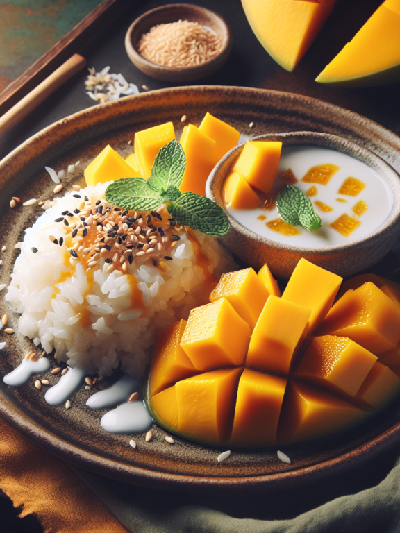 Resep Mango Sticky Rice yang Lezat dan Mudah Dibuat di Rumah